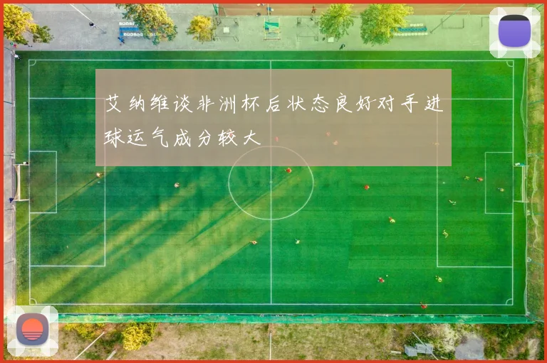 艾纳维谈非洲杯后状态良好对手进球运气成分较大